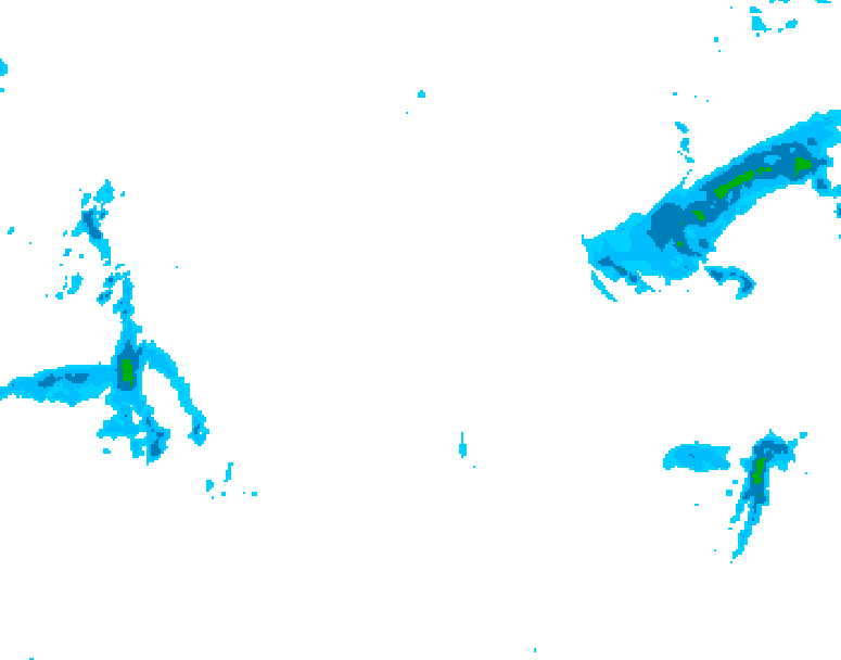 GDPS precipitation 228 hour forecast chart for Canada based on 2025/12/28 1200Z data