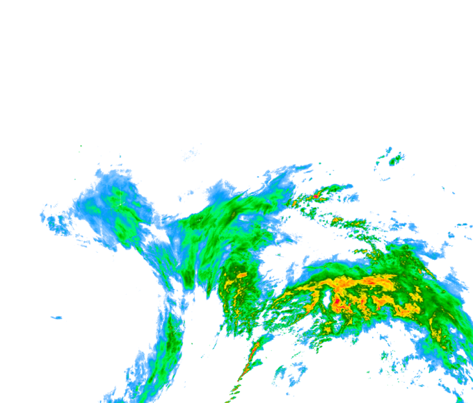 Weather radar data valid at 2025/12/28 20:54 UTC