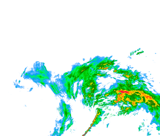 Weather radar data valid at 2025/12/28 23:00 UTC