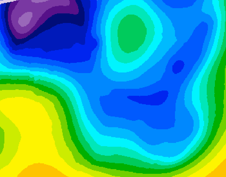 GDPS 500 millibar geopotential height 204 hour forecast chart for Canada based on 2025/12/29 1200Z data