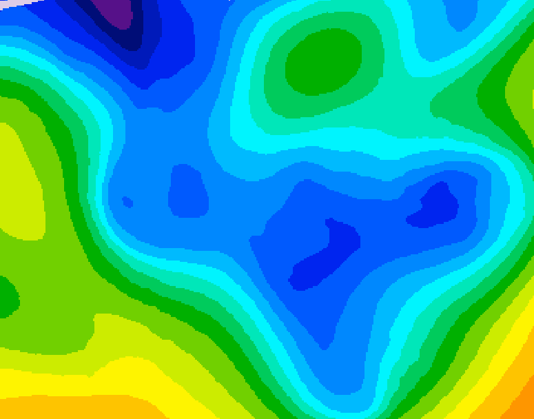 GDPS 500 millibar geopotential height 240 hour forecast chart for Canada based on 2025/12/29 1200Z data