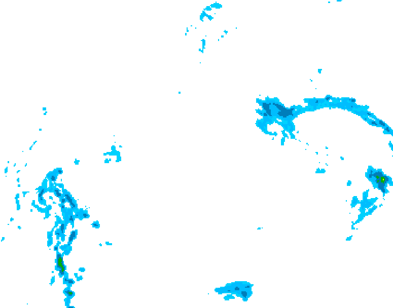GDPS precipitation 120 hour forecast chart for Canada based on 2025/12/29 0000Z data