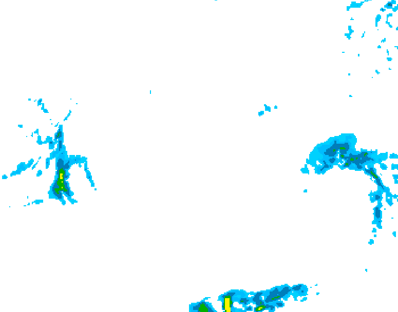 GDPS precipitation 234 hour forecast chart for Canada based on 2025/12/29 0000Z data