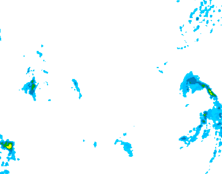 GDPS precipitation 216 hour forecast chart for Canada based on 2025/12/29 1200Z data