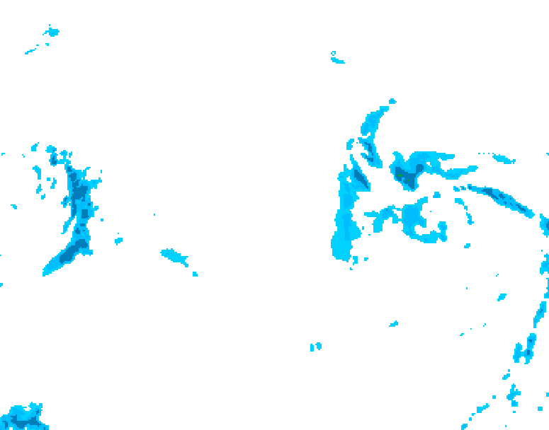 GDPS precipitation 024 hour forecast chart for Canada based on 2025/12/30 0000Z data