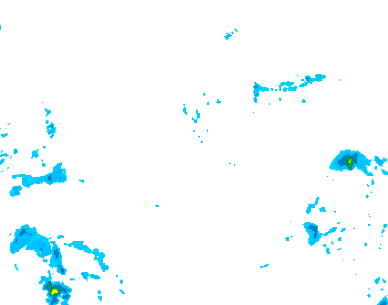GDPS precipitation 060 hour forecast chart for Canada based on 2025/12/30 0000Z data