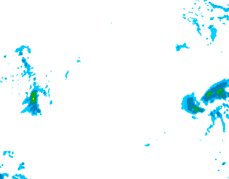 GDPS precipitation 192 hour forecast chart for Canada based on 2025/12/30 0000Z data