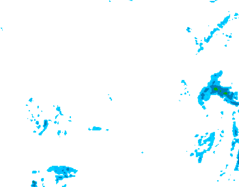 GDPS precipitation 240 hour forecast chart for Canada based on 2025/12/30 0000Z data