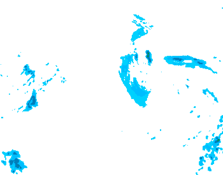 GDPS precipitation 024 hour forecast chart for Canada based on 2025/12/30 1200Z data