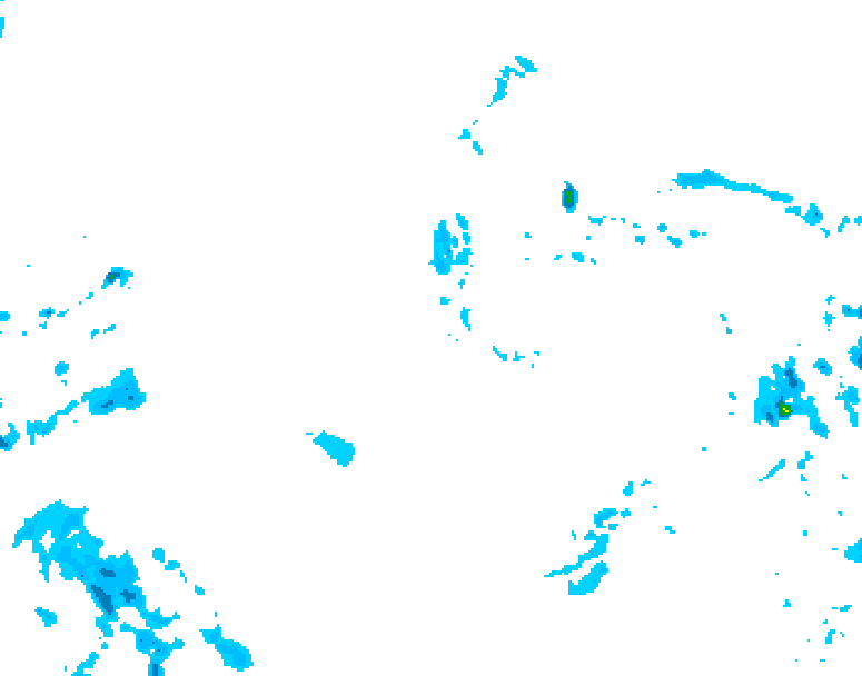 GDPS precipitation 042 hour forecast chart for Canada based on 2025/12/30 1200Z data