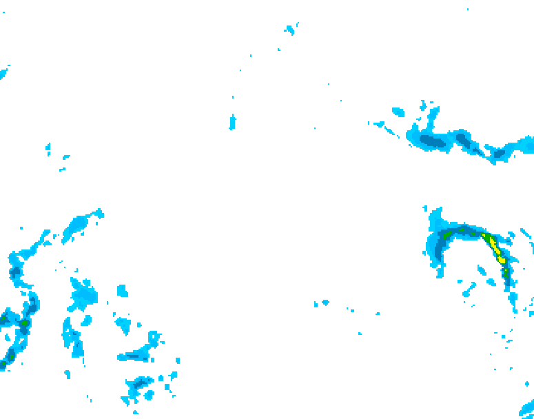 GDPS precipitation 066 hour forecast chart for Canada based on 2025/12/30 1200Z data