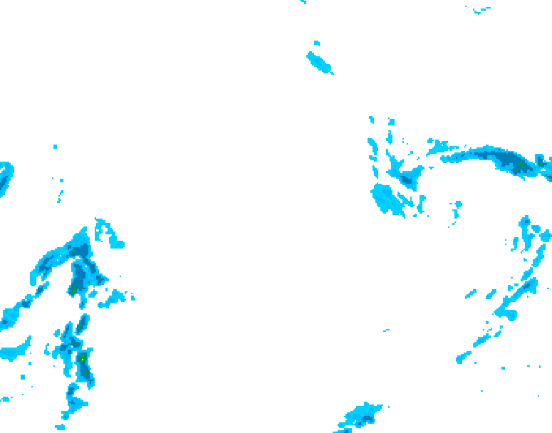 GDPS precipitation 090 hour forecast chart for Canada based on 2025/12/30 1200Z data