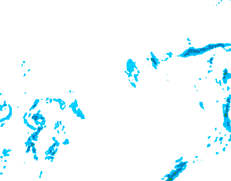 GDPS precipitation 108 hour forecast chart for Canada based on 2025/12/30 1200Z data