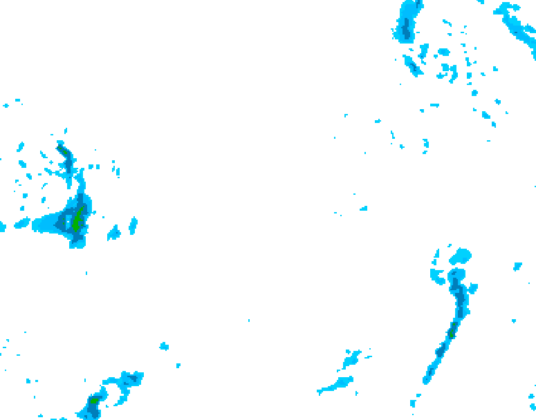 GDPS precipitation 168 hour forecast chart for Canada based on 2025/12/30 1200Z data