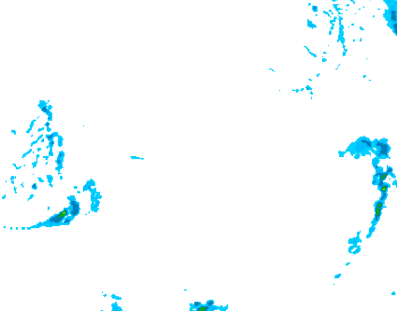 GDPS precipitation 192 hour forecast chart for Canada based on 2025/12/30 1200Z data