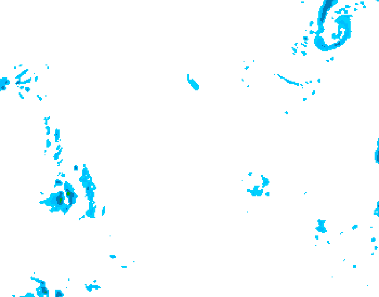 GDPS precipitation 156 hour forecast chart for Canada based on 2025/12/31 1200Z data