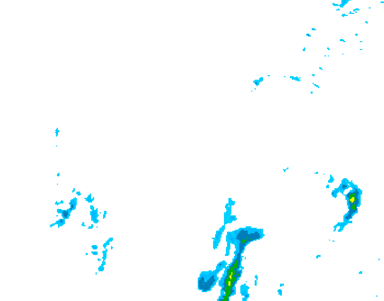 GDPS precipitation 204 hour forecast chart for Canada based on 2025/12/31 1200Z data
