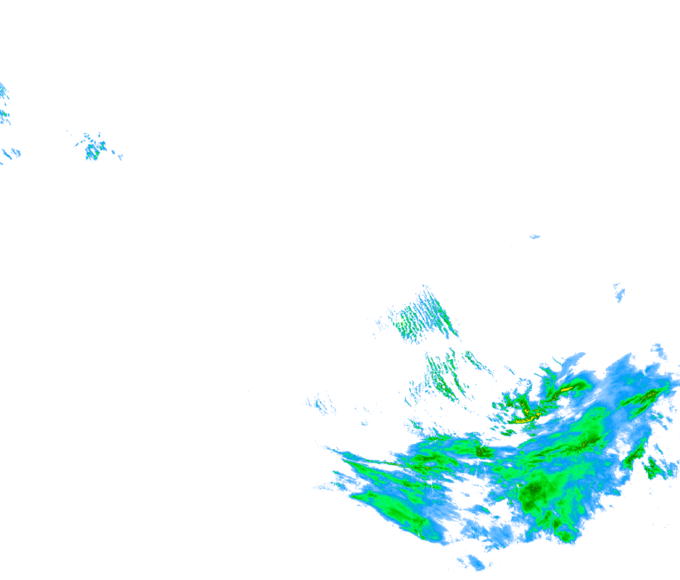 Weather radar data valid at 2025/12/31 23:24 UTC