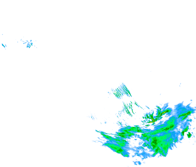 Weather radar data valid at 2025/12/31 23:42 UTC