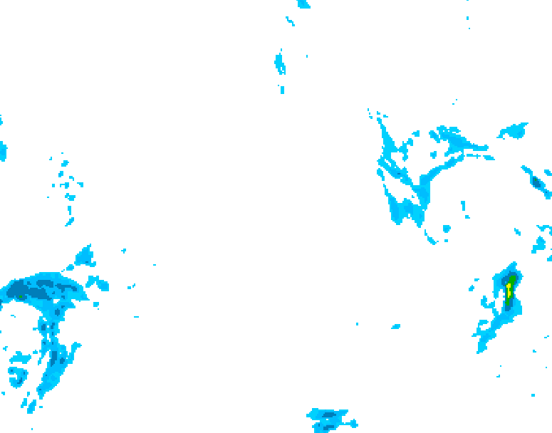 GDPS precipitation 048 hour forecast chart for Canada based on 2026/01/01 0000Z data
