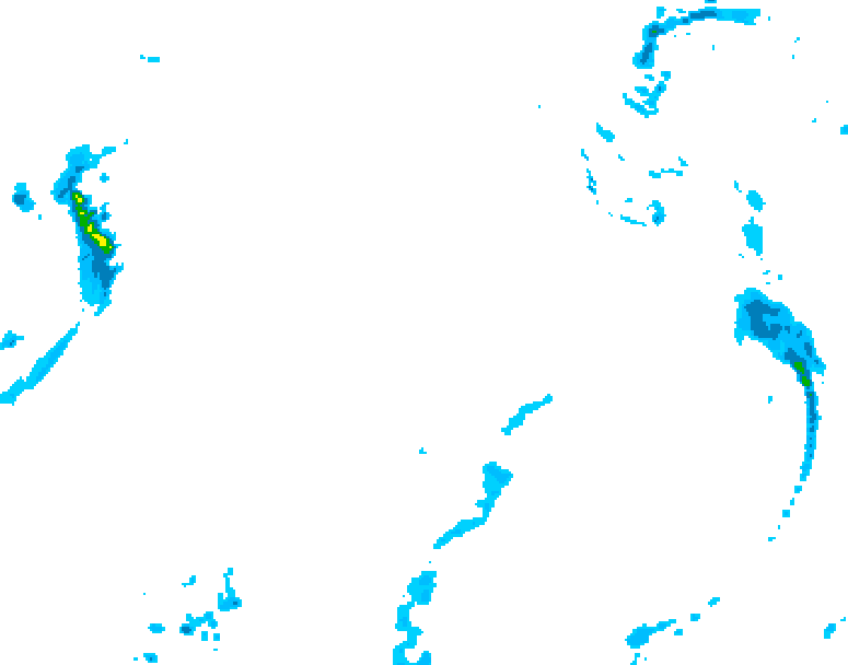 GDPS precipitation 240 hour forecast chart for Canada based on 2026/01/01 0000Z data