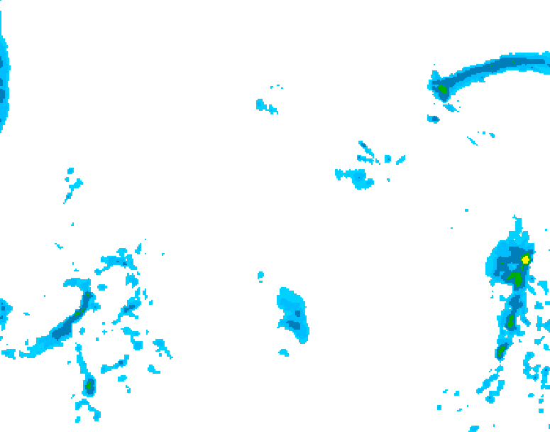 GDPS precipitation 084 hour forecast chart for Canada based on 2026/01/01 1200Z data