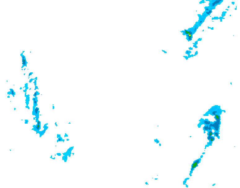 GDPS precipitation 144 hour forecast chart for Canada based on 2026/01/01 1200Z data