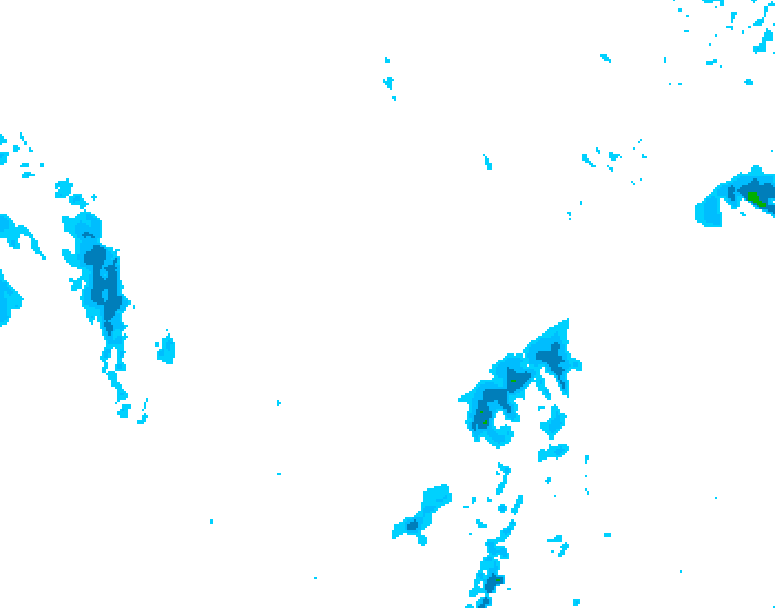 GDPS precipitation 192 hour forecast chart for Canada based on 2026/01/01 1200Z data