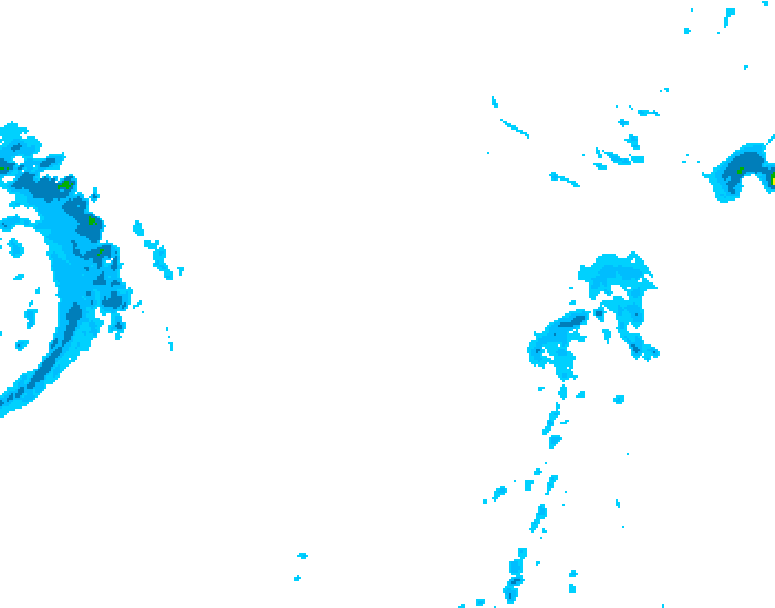 GDPS precipitation 204 hour forecast chart for Canada based on 2026/01/01 1200Z data