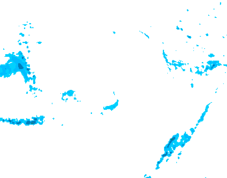 GDPS precipitation 228 hour forecast chart for Canada based on 2026/01/01 1200Z data