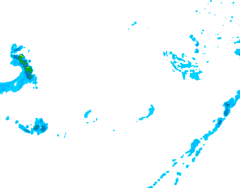 GDPS precipitation 240 hour forecast chart for Canada based on 2026/01/01 1200Z data