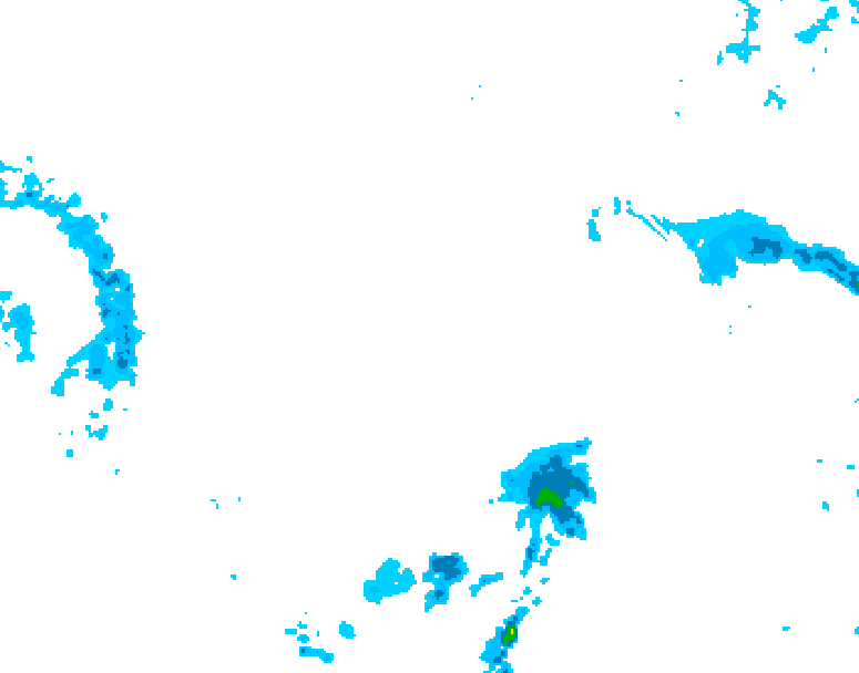 GDPS precipitation 168 hour forecast chart for Canada based on 2026/01/02 0000Z data