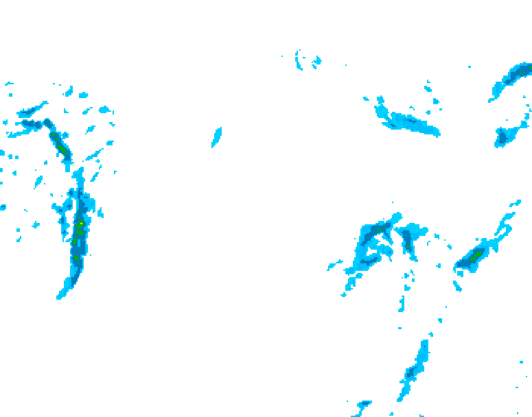 GDPS precipitation 204 hour forecast chart for Canada based on 2026/01/02 0000Z data