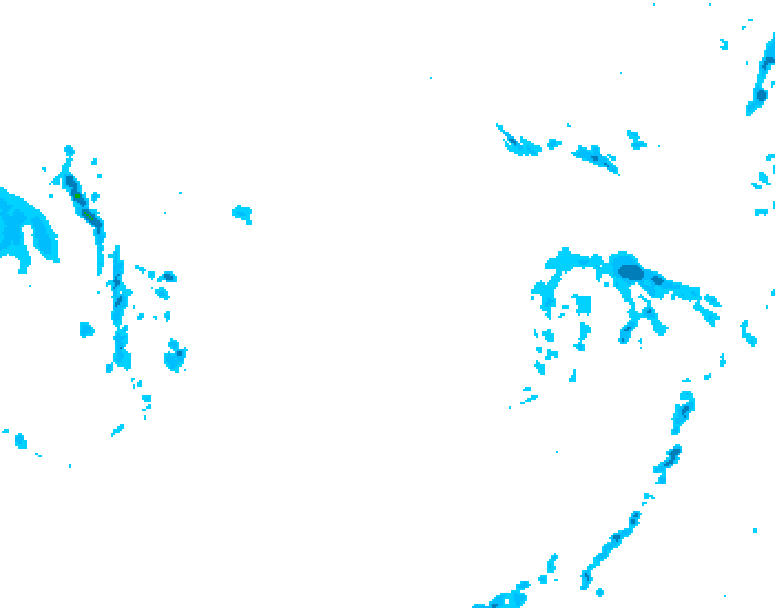 GDPS precipitation 216 hour forecast chart for Canada based on 2026/01/02 0000Z data