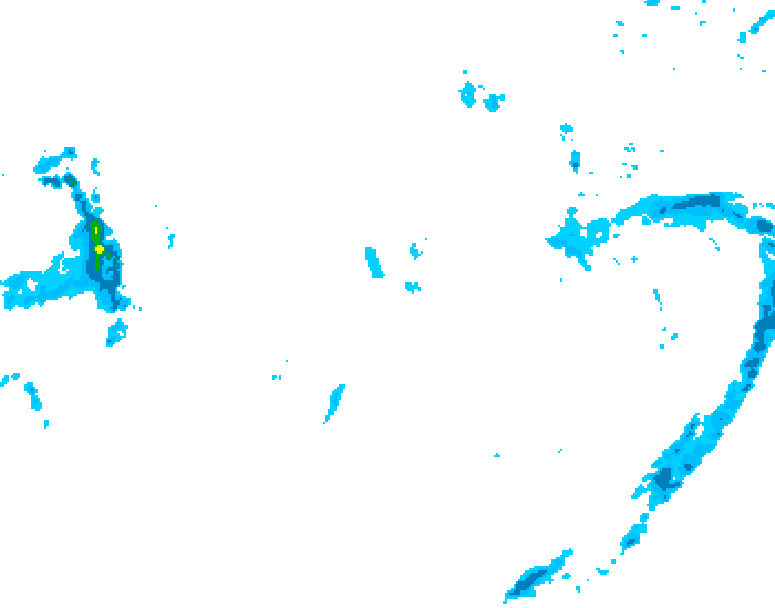 GDPS precipitation 234 hour forecast chart for Canada based on 2026/01/02 0000Z data