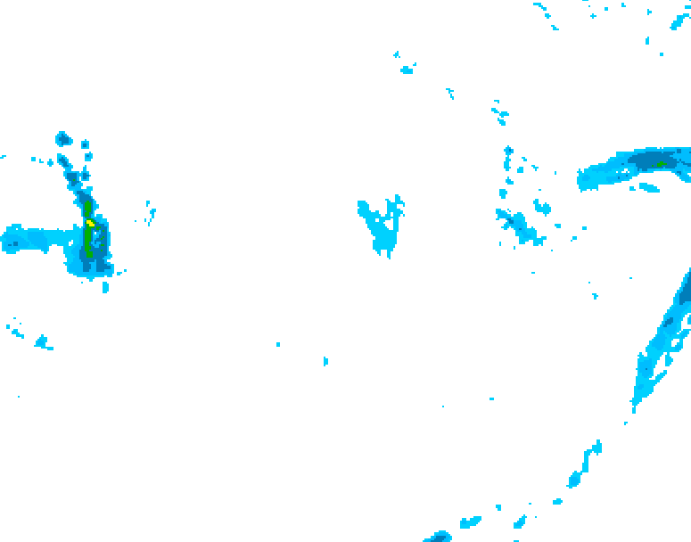 GDPS precipitation 240 hour forecast chart for Canada based on 2026/01/02 0000Z data