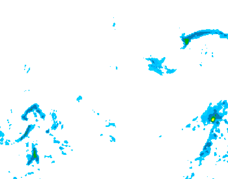 GDPS precipitation 054 hour forecast chart for Canada based on 2026/01/02 1200Z data