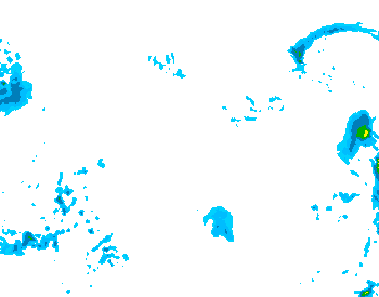 GDPS precipitation 066 hour forecast chart for Canada based on 2026/01/02 1200Z data