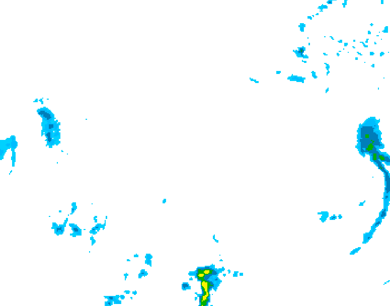 GDPS precipitation 138 hour forecast chart for Canada based on 2026/01/02 1200Z data