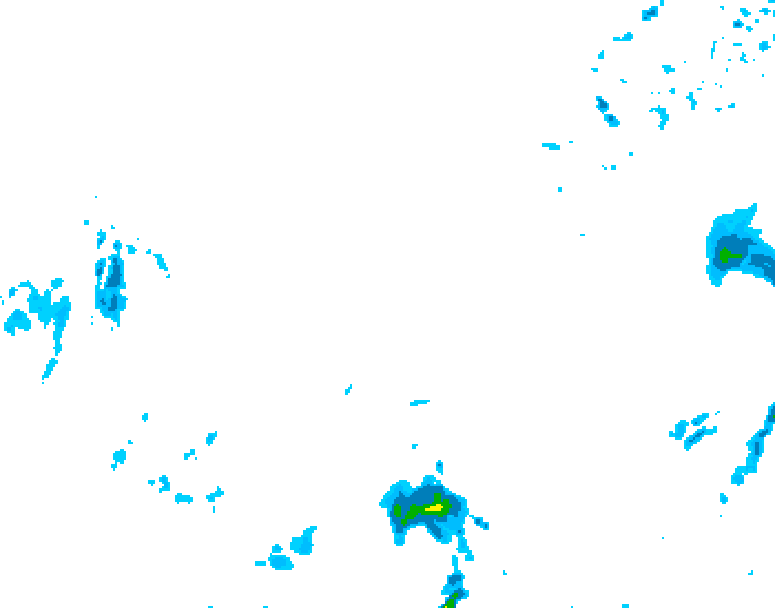 GDPS precipitation 144 hour forecast chart for Canada based on 2026/01/02 1200Z data