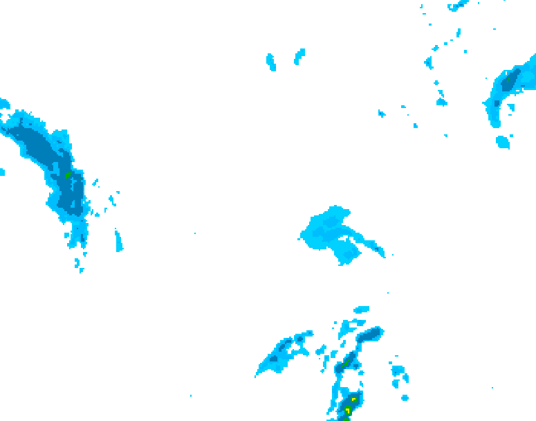 GDPS precipitation 168 hour forecast chart for Canada based on 2026/01/02 1200Z data