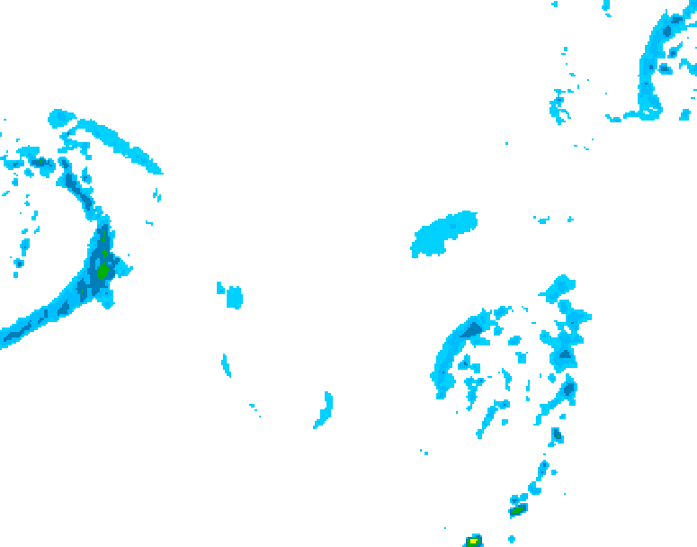 GDPS precipitation 186 hour forecast chart for Canada based on 2026/01/02 1200Z data