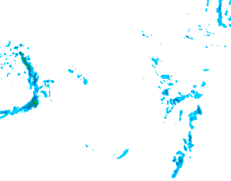 GDPS precipitation 198 hour forecast chart for Canada based on 2026/01/02 1200Z data