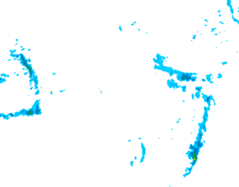 GDPS precipitation 204 hour forecast chart for Canada based on 2026/01/02 1200Z data