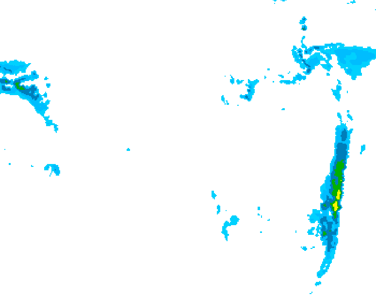 GDPS precipitation 228 hour forecast chart for Canada based on 2026/01/02 1200Z data