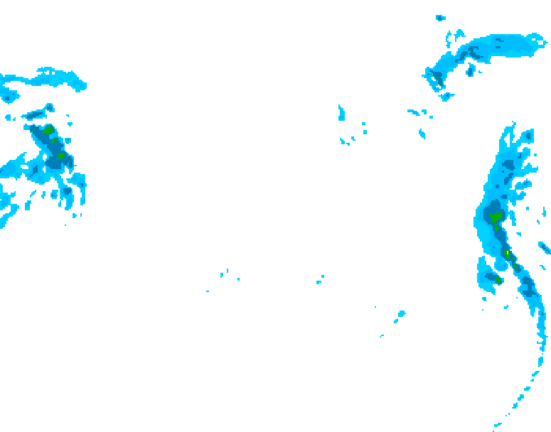 GDPS precipitation 240 hour forecast chart for Canada based on 2026/01/02 1200Z data