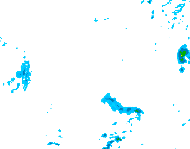 GDPS precipitation 144 hour forecast chart for Canada based on 2026/01/03 0000Z data