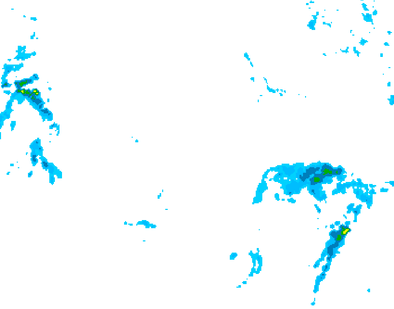 GDPS precipitation 210 hour forecast chart for Canada based on 2026/01/03 0000Z data