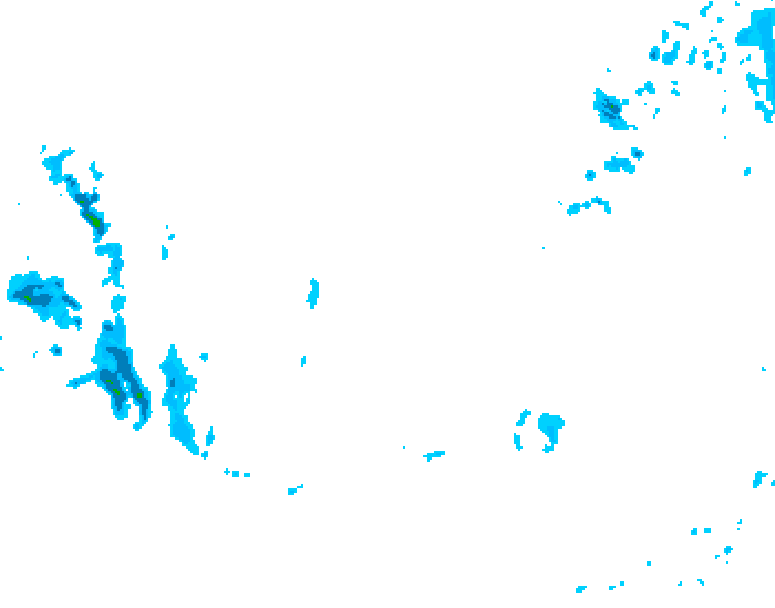 GDPS precipitation 240 hour forecast chart for Canada based on 2026/01/03 1200Z data