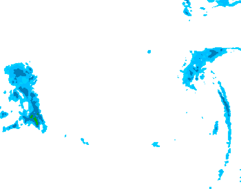 GDPS precipitation 192 hour forecast chart for Canada based on 2026/01/04 0000Z data